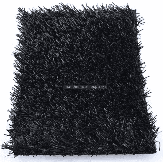 Искусственная трава Deco Black Деко Черная 20 мм