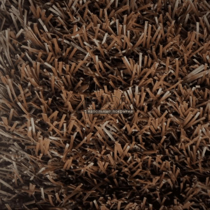 Искусственная трава Deco Brown Деко Коричневая 20 мм