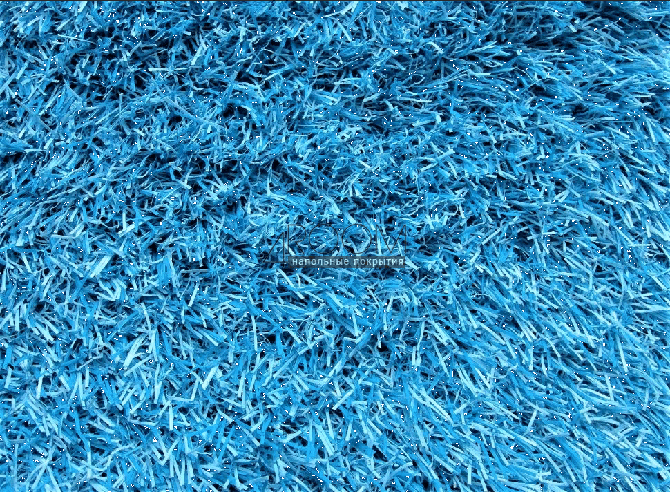 Искусственная трава Deco Sky Blue Деко Голубая 20 мм