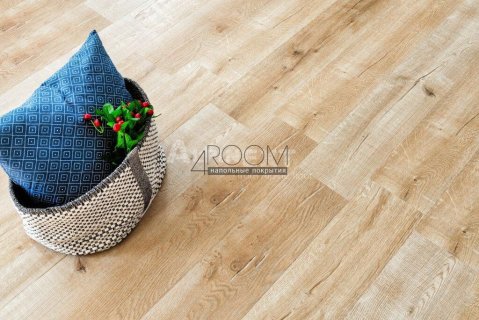 Каменно-полимерная плитка Alpine Floor (Альпин Флор) Real Wood ECO2-5 Дуб Натуральный, со встроенной подложкой