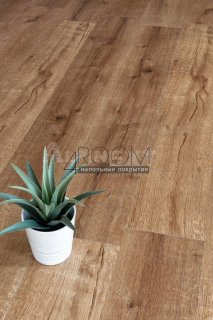 Каменно-полимерная плитка Alpine Floor (Альпин Флор) Real Wood ECO2-1 Дуб ROYAL , со встроенной подложкой