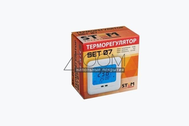 Терморегулятор SET 07 (программируемый, сенсорный)