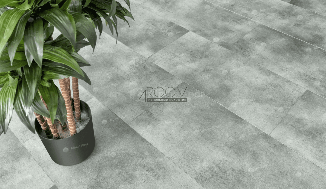 Клеевая кварц-виниловая плитка Alpine Floor Lite Stone Бристоль ECO-15-10