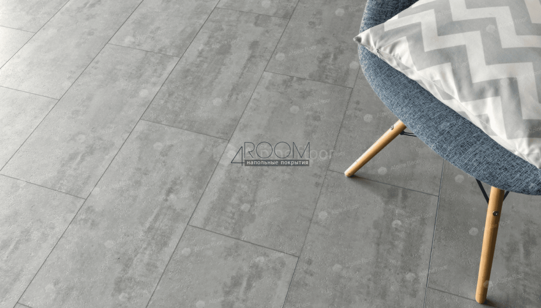 Клеевая кварц-виниловая плитка Alpine Floor Lite Stone Самерсет ECO-15-6