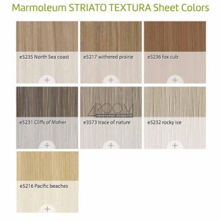 Натуральный линолеум Marmoleum Striato Textura (Мармолеум Стриато Текстура) e5236 fox cub