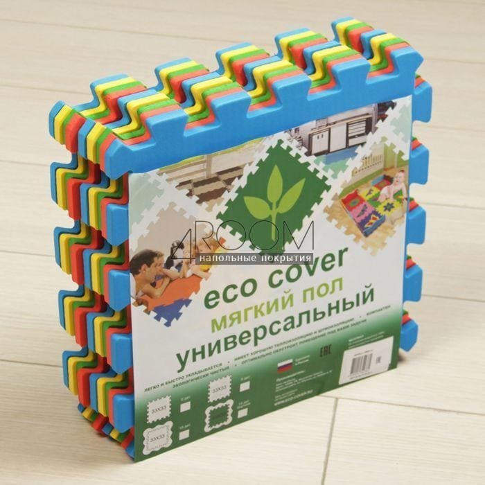 Мягкие полы Ekoprom Eco Cover "Сафари" 33*33(см), 9 дет.