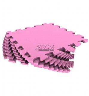 Мягкие полы Ekoprom Eco Cover Универсальный пол Розовый 33х33 см, 9 деталей