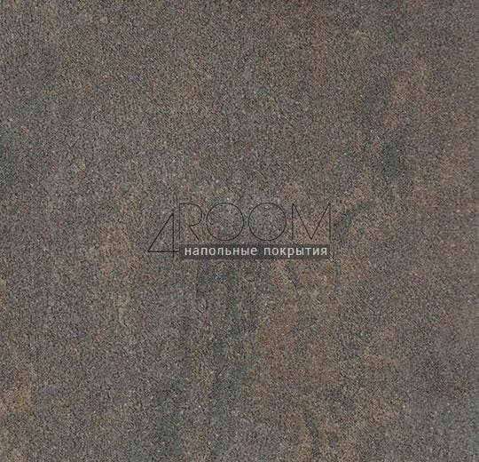Дизайнерская виниловая плитка Forbo EffektaProfessional 4073 T Anthracite Metal Stone PRO (0,4*0,4 м)