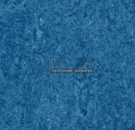 Натуральный линолеум Marmoleum Decibel (Мармолеум Десибель) 303035 blue