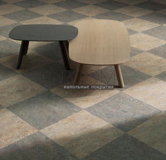 Натуральный линолеум Marmoleum Modular Marble (Мармолеум Модулар Марбл) t3407 donkey island