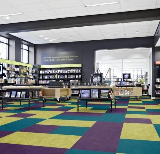 Натуральный линолеум Marmoleum Modular Colour (Мармолеум Модулар Колор)t3224 chartreuse