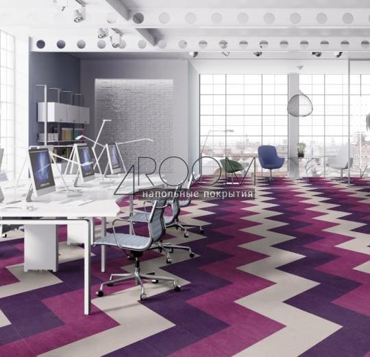 Натуральный линолеум Marmoleum Modular Colour (Мармолеум Модулар Колор)t3245 summer pudding