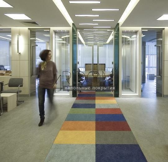 Натуральный линолеум Marmoleum Modular Colour (Мармолеум Модулар Колор) t3030 blue