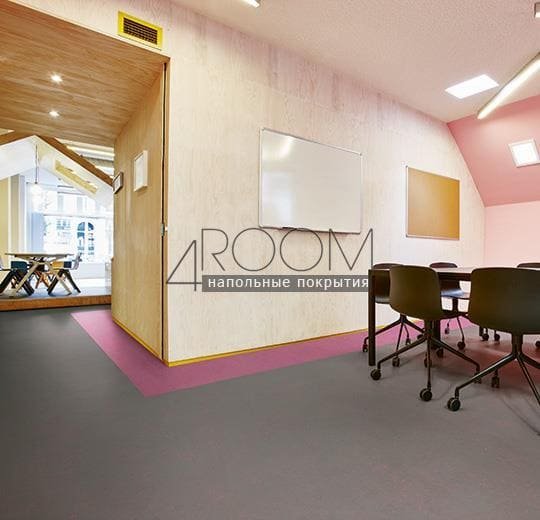 Натуральный линолеум Marmoleum Concrete (Мармолеум Концерте)3735/373535 purple shimmer