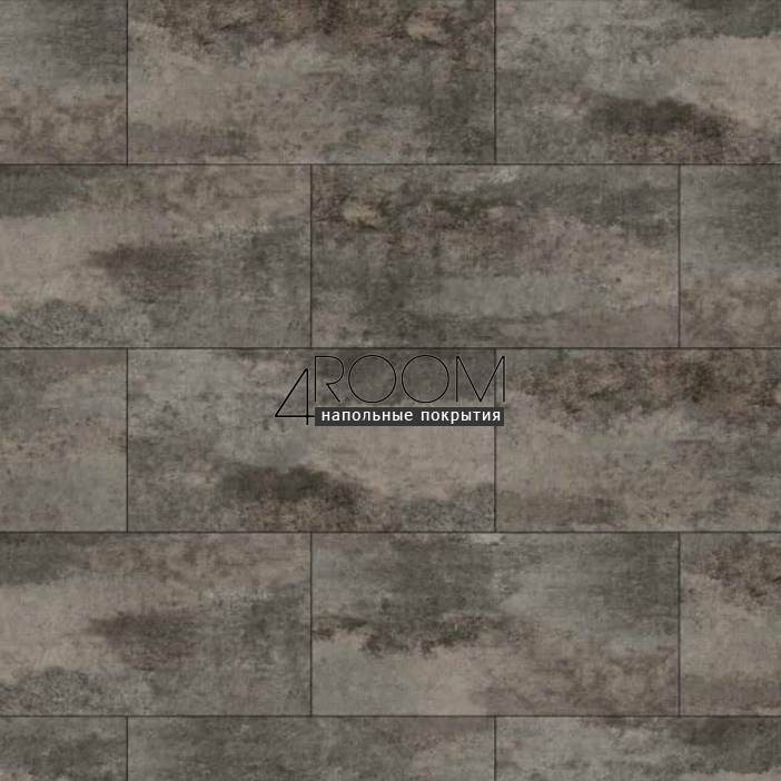 Замковая SPC каменно-полимерная плитка DEW Floor Stone 4V 4,0мм, Беринг М 6019-7, 610х305х4мм/0,3мм защитный слой, 43 класс