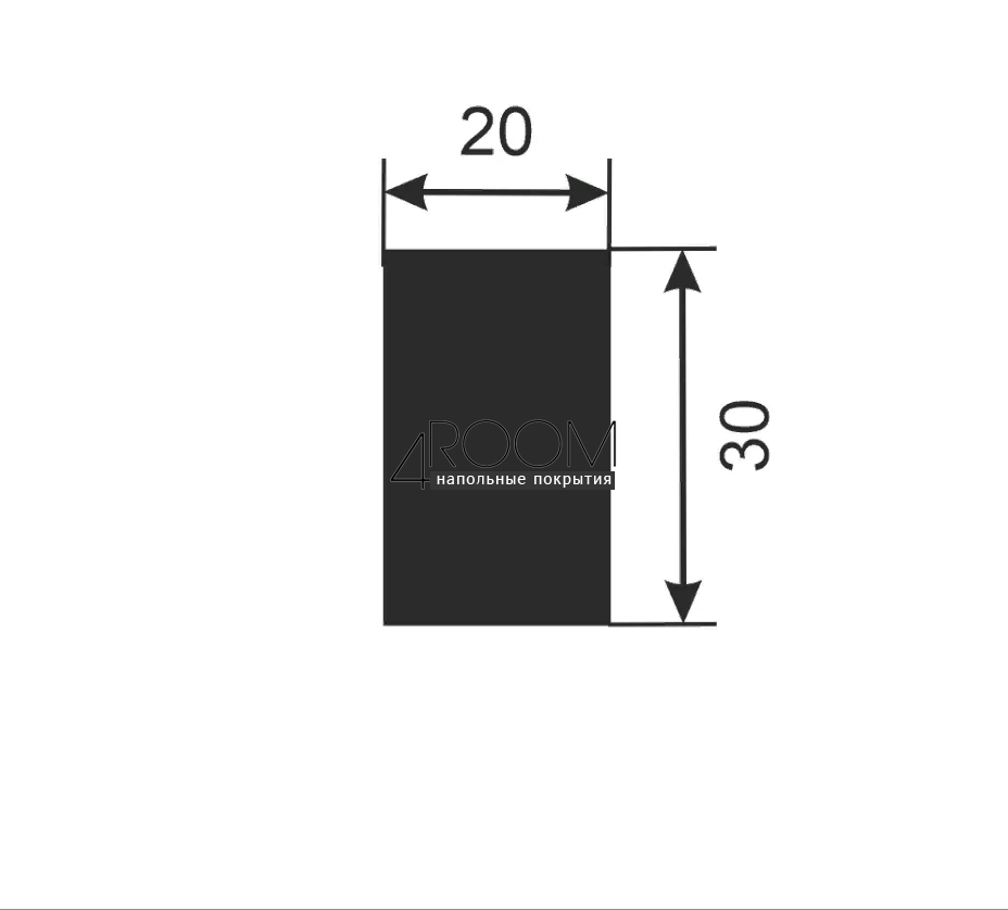Рейка из дюрополимера Cosca Decor SoftTouch RX002-A008, Дуб Ларош, 30Х20, 2800мм