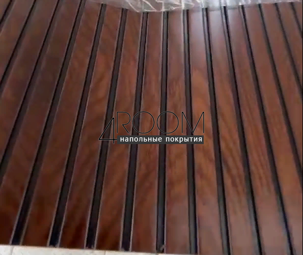 Цветная стеновая декоративная 3D панель из дюрополимера DECO, S3005B-181B (726806), 300х6х2900мм