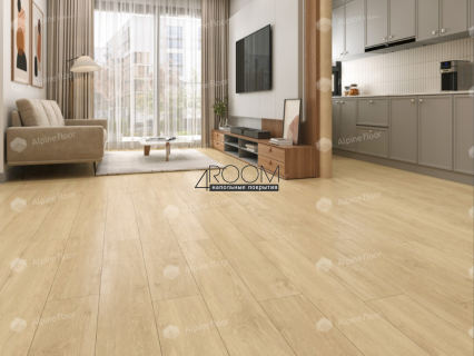 Кварц-виниловая, клеевая LVT плитка Alpine Floor ECO 5-31 Дуб Камфора, 1219х184х2мм