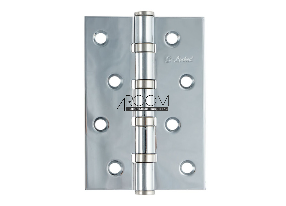 Петля дверная S-Locked B-100*70*2,5 -CP, Хром блестящий