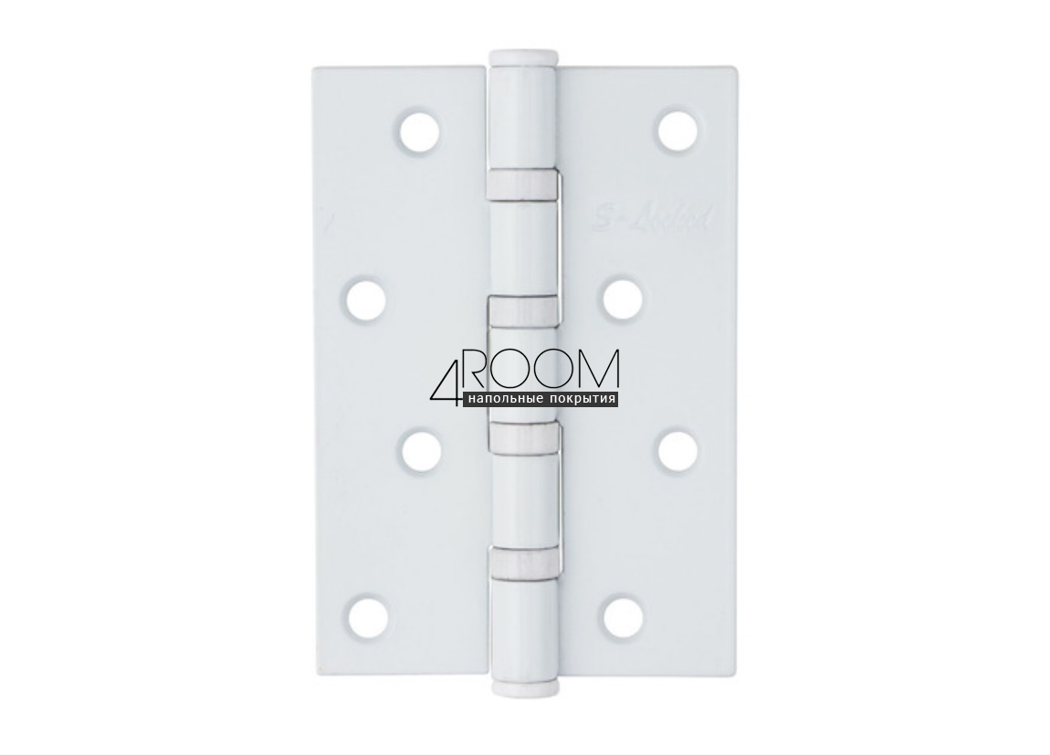 Петля дверная S-Locked B-100*70*2,5 -MWh, Белый матовый