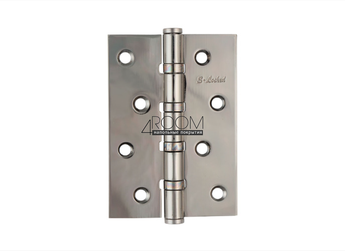 Петля дверная S-Locked B-100*70*2,5 -BH, Черный никель