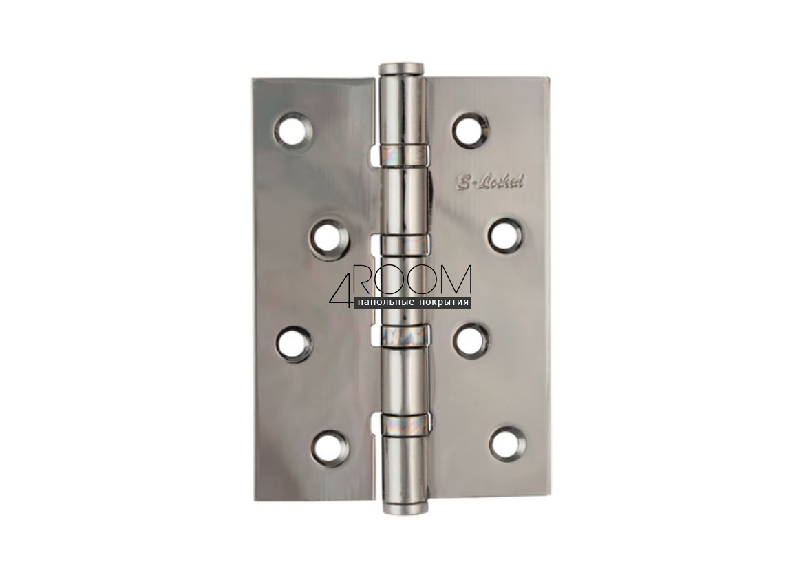 Петля дверная S-Locked B-100*70*3,0 -BH, Черный никель