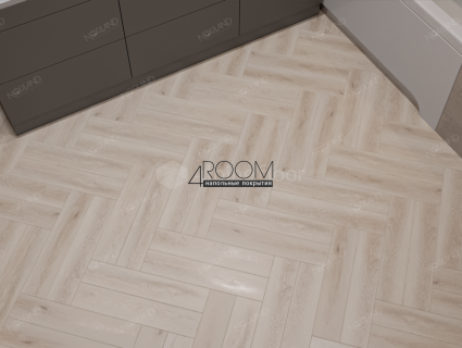 Кварц-виниловая, клеевая LVT плитка Norland, Lagom Parquet LVT Vakker 1034-01, 590х118х2мм/0,3мм, 34 класс