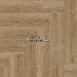 Кварц-виниловая, клеевая LVT плитка Norland, Lagom Parquet LVT Sot 1034-06, 590х118х2мм/0,3мм, 34 класс