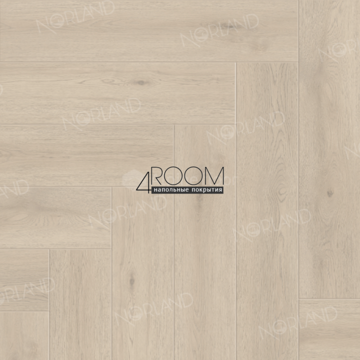 Кварц-виниловая, клеевая LVT плитка Norland, Lagom Parquet LVT Elegant 1034-08, 590х118х2мм/0,3мм, 34 класс