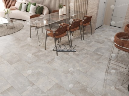 Кварц-виниловая, клеевая LVT плитка Alpine Floor Light Stone LVT, Ваймеа ECO-15-3, 608х303х2,5мм, 43 класс