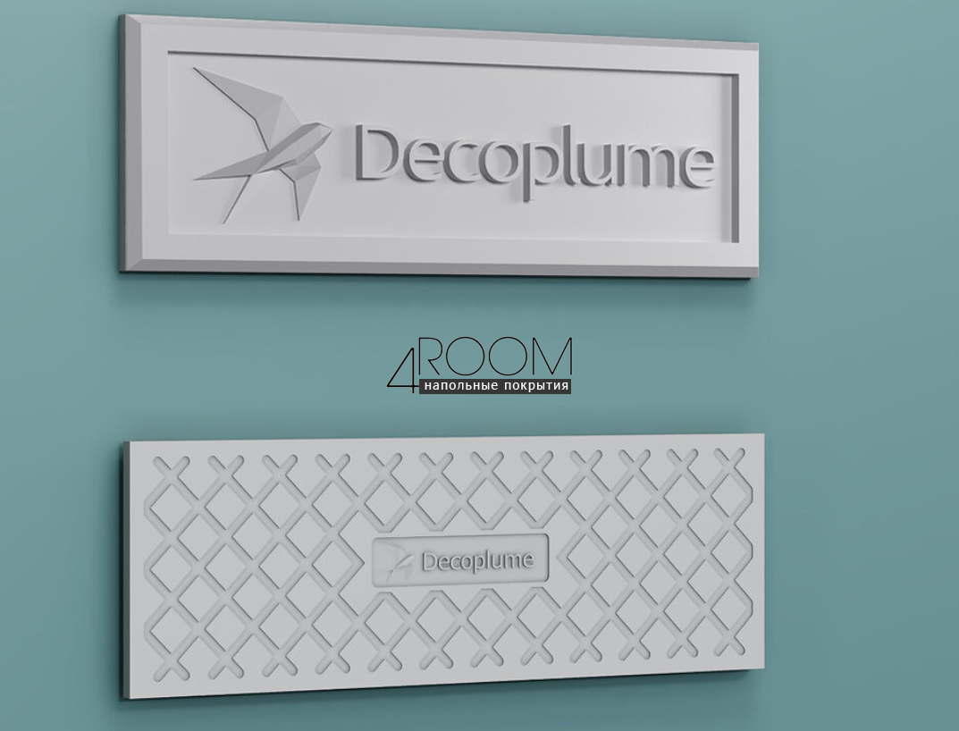 Декоративная плитка Decoplum под покраску BRANDED 1, 300х100х16мм