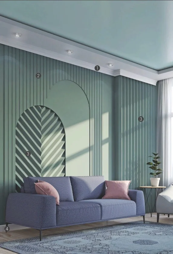 ПВХ панели для стен - цветовые варианты и фактуры