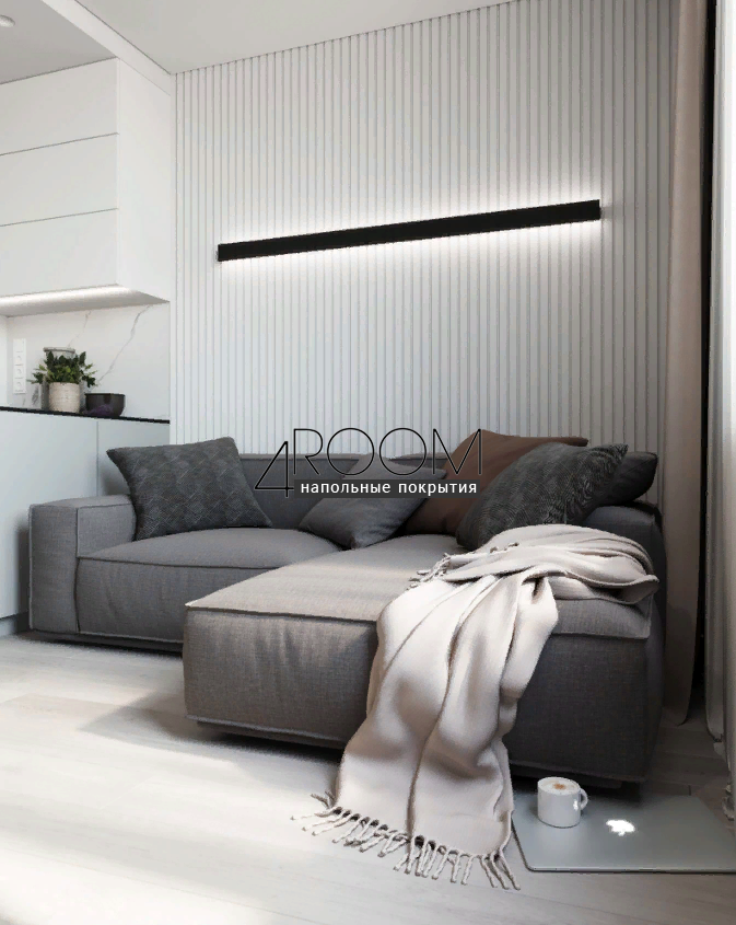 Стеновая 3D панель под покраску Bello Deco СП06/2,6, 200х8х2600мм
