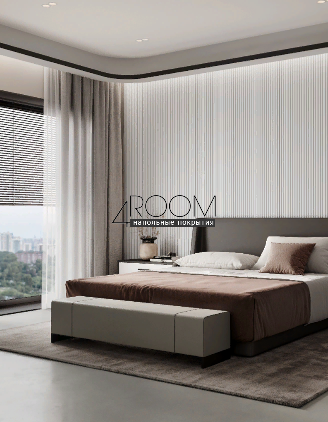 Стеновая 3D панель под покраску Bello Deco СП06/2,6, 200х8х2600мм