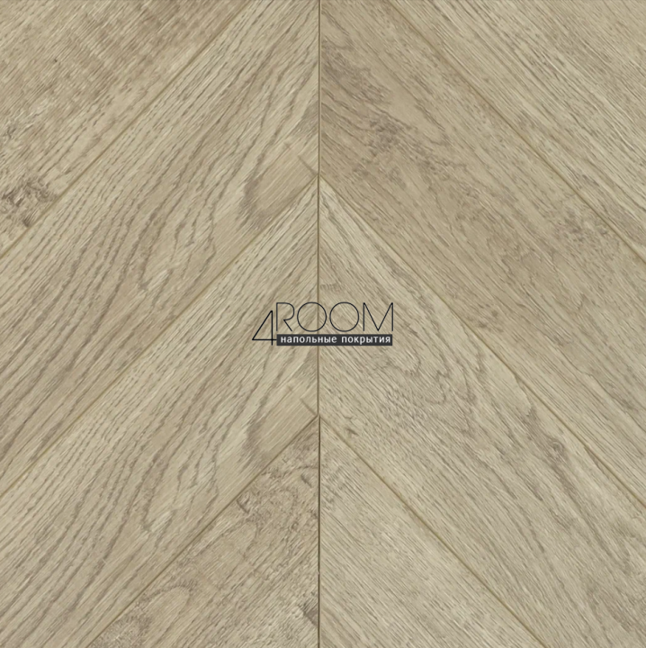 Ламинат Французская ёлочка Wood Style Chevron CH151 Дуб Элефант, 550х112х12мм, 34 класс