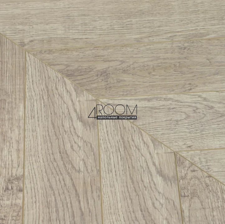 Ламинат Французская ёлочка Wood Style Chevron CH151 Дуб Элефант, 550х112х12мм, 34 класс