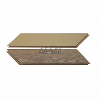 Ламинат Французская ёлочка Wood Style Chevron CH157 Дуб Мантис, 550х112х12мм, 34 класс