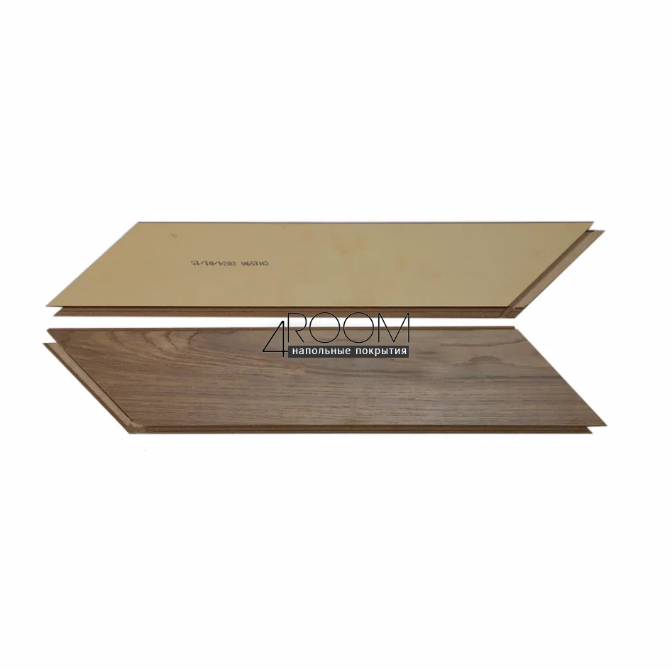 Ламинат Французская ёлочка Wood Style Chevron CH159 Дуб Сандез, 550х112х12мм, 34 класс