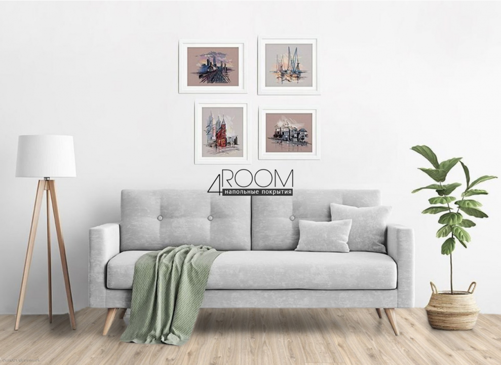 Ламинат FloorBee Costa 1230 Коста Калида, 1380х190х8мм, 33класс/8мм