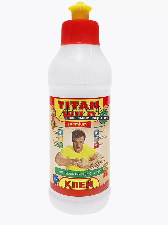 Универсальный прозрачный полимерный клей TITAN WILD, 0,5л