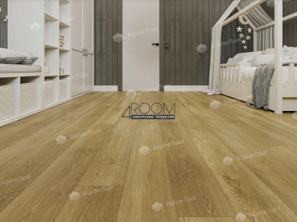 Каменно-полимерная замковая SPC плитка Alpine Floor Classic Бук ECO 141-8 MC, 1220х183мм, 4/0,55мм, 43 класс