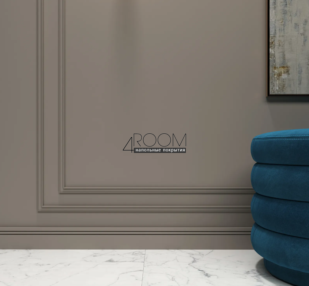 Плинтус из дюрополимера под покраску (под подсветку) Decor-Dizayn DD717, 80х16х2000мм
