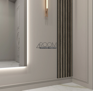 Плинтус из дюрополимера под покраску Decor-Dizayn DD719, 100х15х2000мм