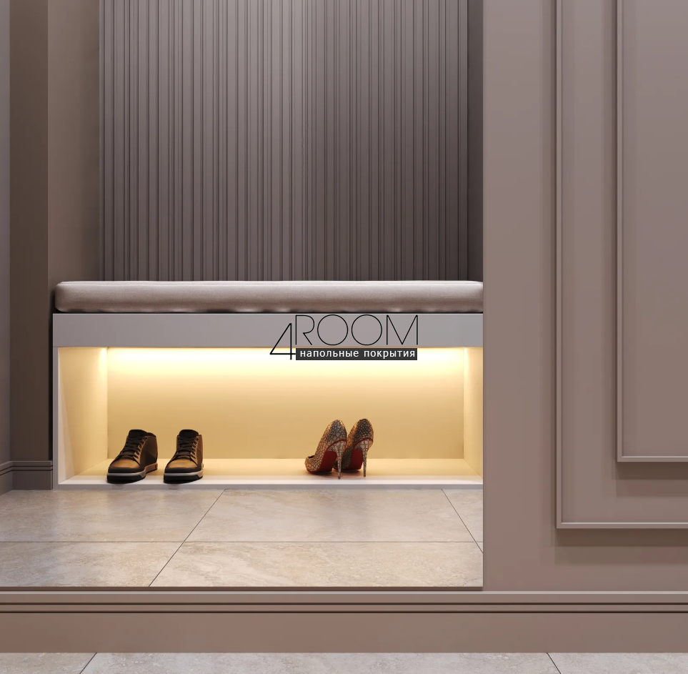 Плинтус из дюрополимера под покраску Decor-Dizayn DD719, 100х15х2000мм