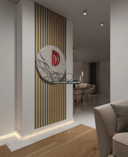 Плинтус из дюрополимера под подсветку, под покраску Decor-Dizayn DD700, 100х18,1х2000мм