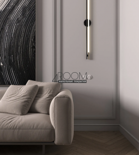 Плинтус из дюрополимера под покраску Decor-Dizayn DD721, 110х15х2000мм