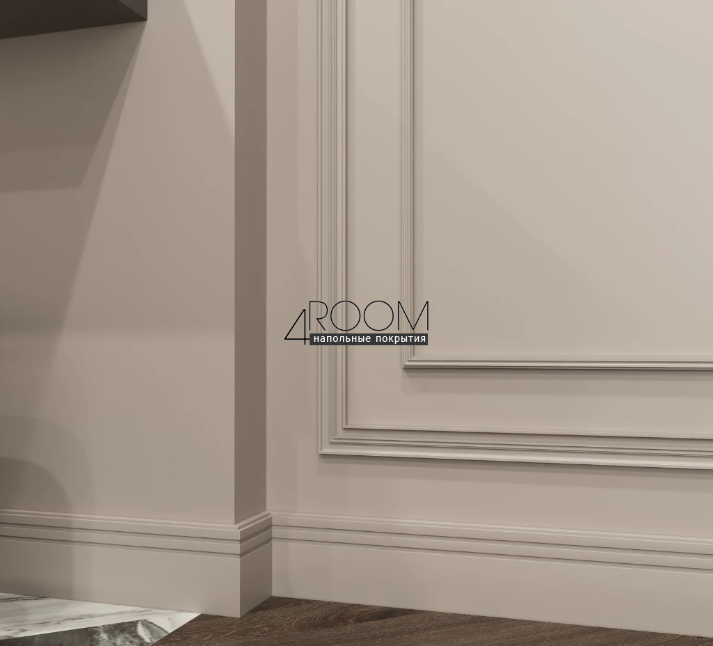Плинтус из дюрополимера под покраску Decor-Dizayn DD724, 120х16х2000мм