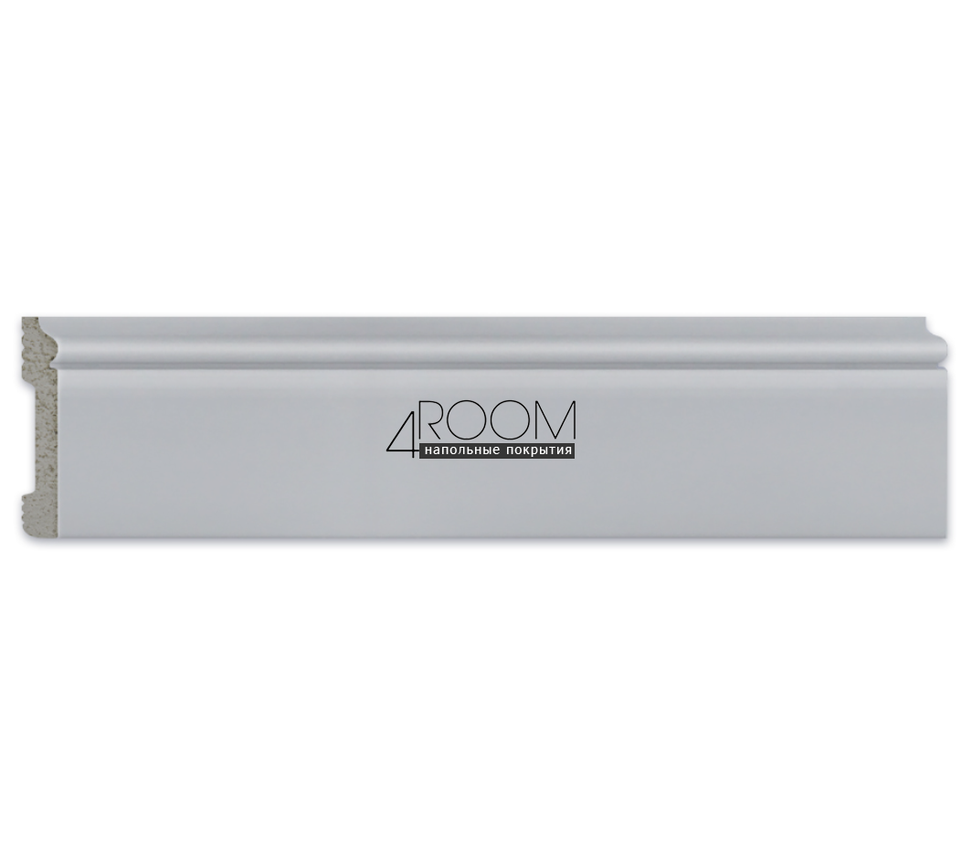 Плинтус из дюрополимера Decomaster D005-119 Бежевый, 79х13х2400мм