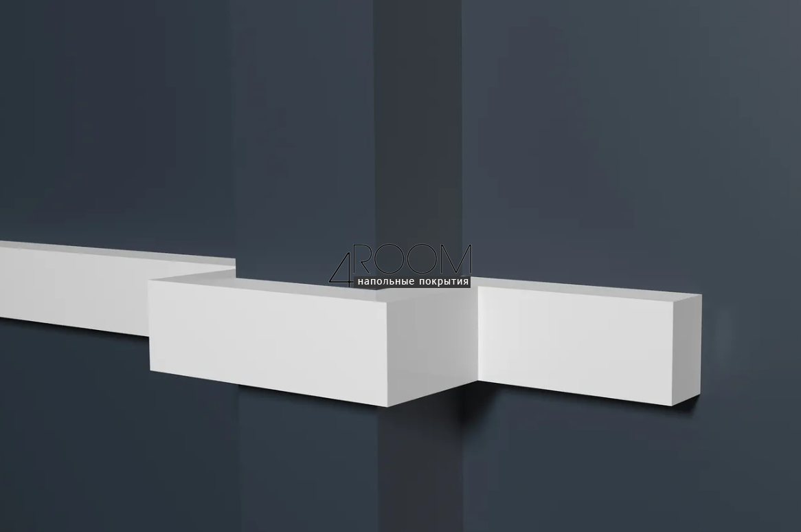 Рейка из дюрополимера под покраску - молдинг Decor-Dizayn DD611, 20х30х2000 мм