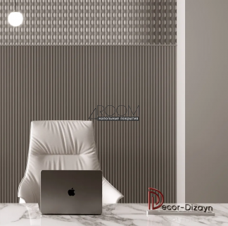Рейка из дюрополимера под покраску - молдинг Decor-Dizayn DD638, 10х18,4х2000 мм